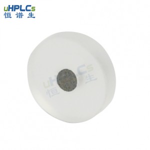 恒譜生超高壓PCTFE液相色譜耗材不銹鋼在線過濾器篩板，OD6.4*ID1.6*H1.6
